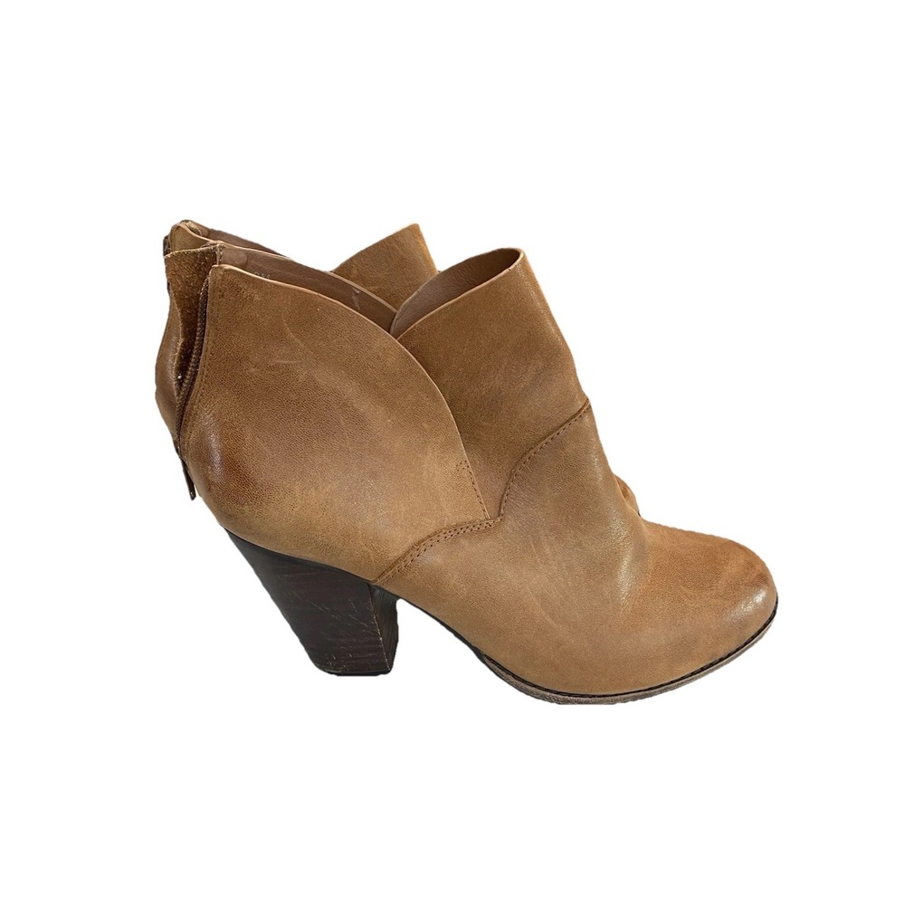 Gianni Bini Womens Leather Booties Size‎ 9M Bohemian Fall Festival Quiet Luxury
